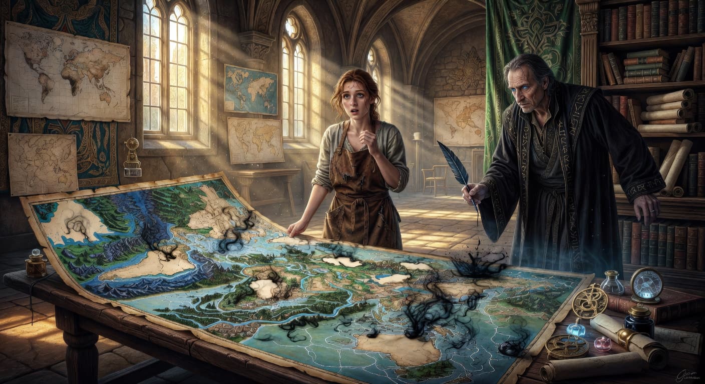 The Mapmaker's Ink